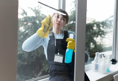 Nettoyage de vitres intérieures et extérieures à Lully